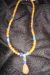 Amber with Lapiz Lazuli