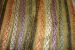 Multi-colored cotton-blend scarf