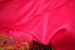 Red wool shawl